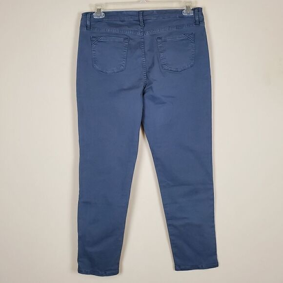 Soft Surroundings Blue Skinny Pants - Picture 6 of 9